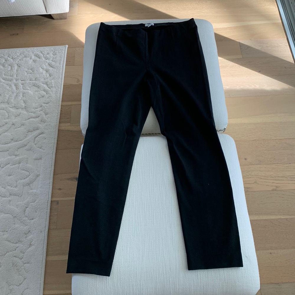Vince black Stretch trousers in size M